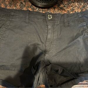 American Eagle Outfitters Black Super Stretch Shorts